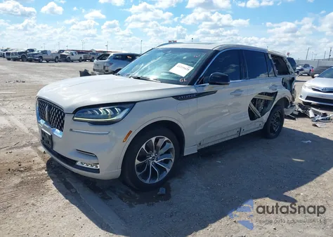 2022 Lincoln Aviator Grand Touring из США, поврежденный, VIN 5LMYJ8XY1NNL00322
